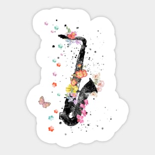 Saxophone Sticker